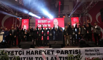 MHP Bayburt İl Başkanlığı Aday Tanıtım Toplantısı Gerçekleştirildi