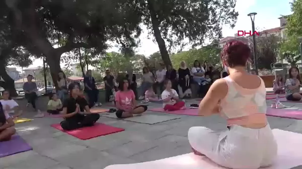 Keşan’da Çocuklar için ‘Müzede Yoga’ Etkinliği Düzenlendi